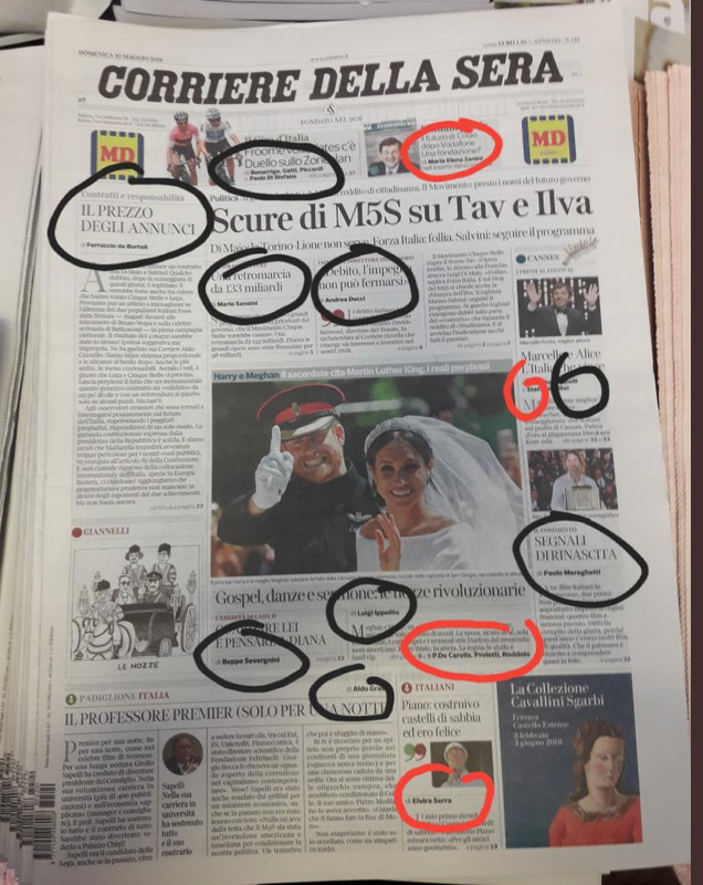 Il bislacco conteggio di Michela Murgia Il bislacco conteggio di Michela Murgia