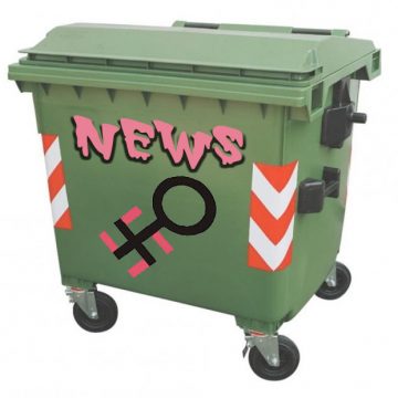 Il cassonetto differenziato per le news femminaziste (disinnescate)