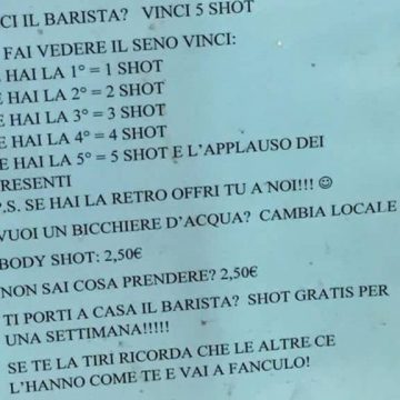 Angelo, smettila di scusarti e riattacca il cartello Angelo, smettila di scusarti e riattacca il cartello